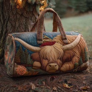 Farmstead Cow Quilted Duffle Bag GFTOMA7781