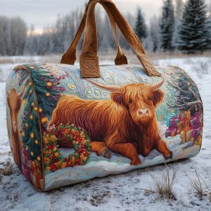 Farmstead Cow Quilted Duffle Bag GFTOMA7785