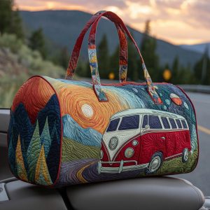 Hippie Van Quilted Duffle Bag GFTOHD9756