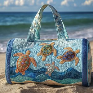 Sea Turtle Haven Quilted Duffle Bag GFTOTP10269